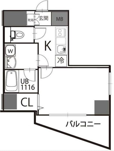 フォルトゥーナ中野の物件間取画像