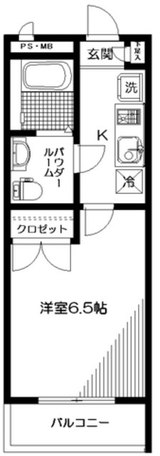 ヴェルデ下落合の物件間取画像