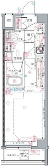 クレヴィスタ練馬桜台Ⅱの物件間取画像