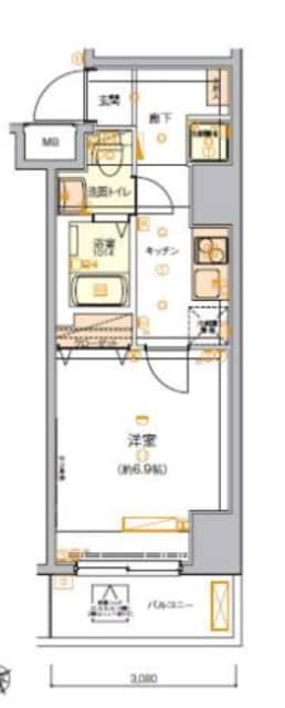 リヴシティ西川口弐番館の物件間取画像