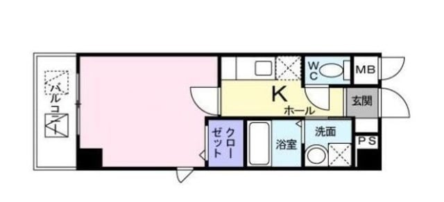 シャポー・ドゥ・パイユの物件間取画像