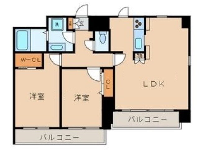 ブラントーレ哲学堂の物件間取画像