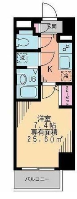 クレシアの物件間取画像