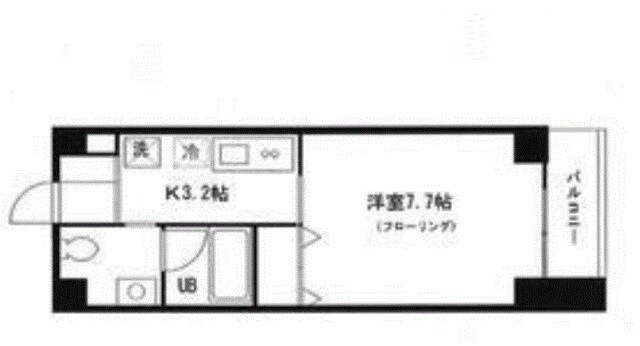 パルコートの物件間取画像
