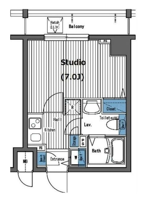 ガラ・グランディ西新宿の物件間取画像