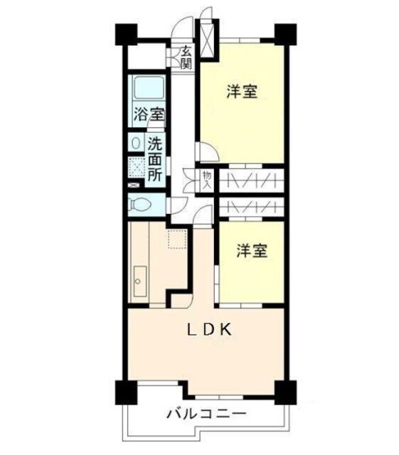 グリーンヒルズ目白の物件間取画像