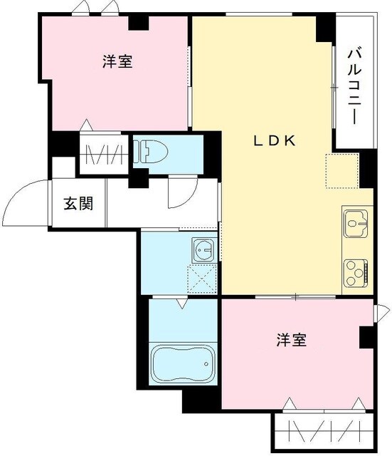 ジュノス豊玉の物件間取画像