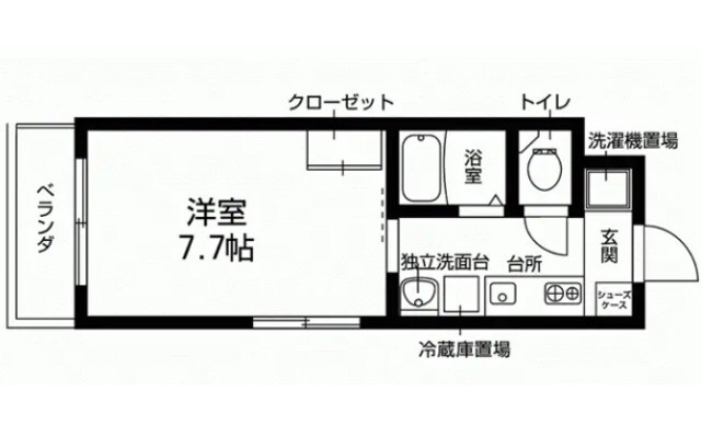 メゾン西荻窪の物件間取画像