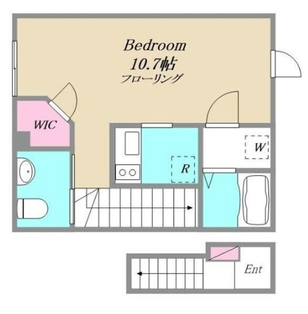 THE FAIRMONT HOUSEの物件間取画像