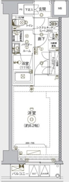 クレヴィスタ練馬平和台の物件間取画像