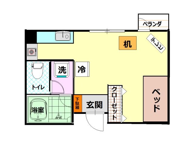 サンフレッシュ笠市の物件間取画像