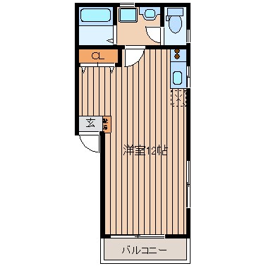 アルブルＫ－３の物件間取画像