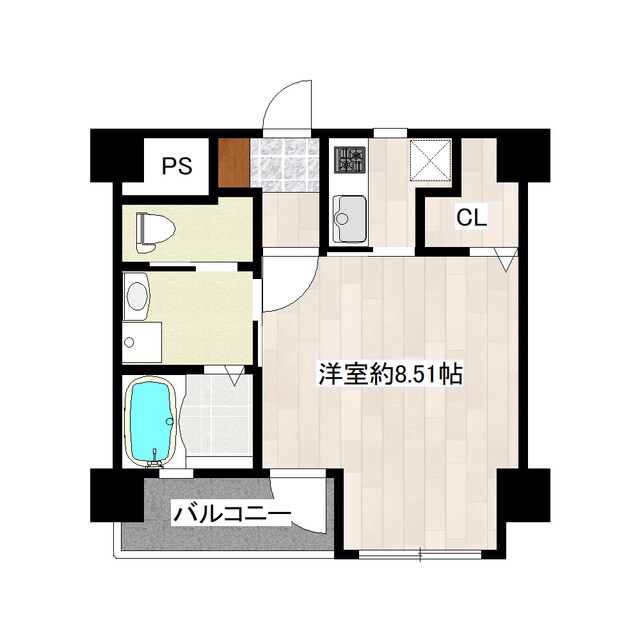 リラス吉塚通り．の物件間取画像