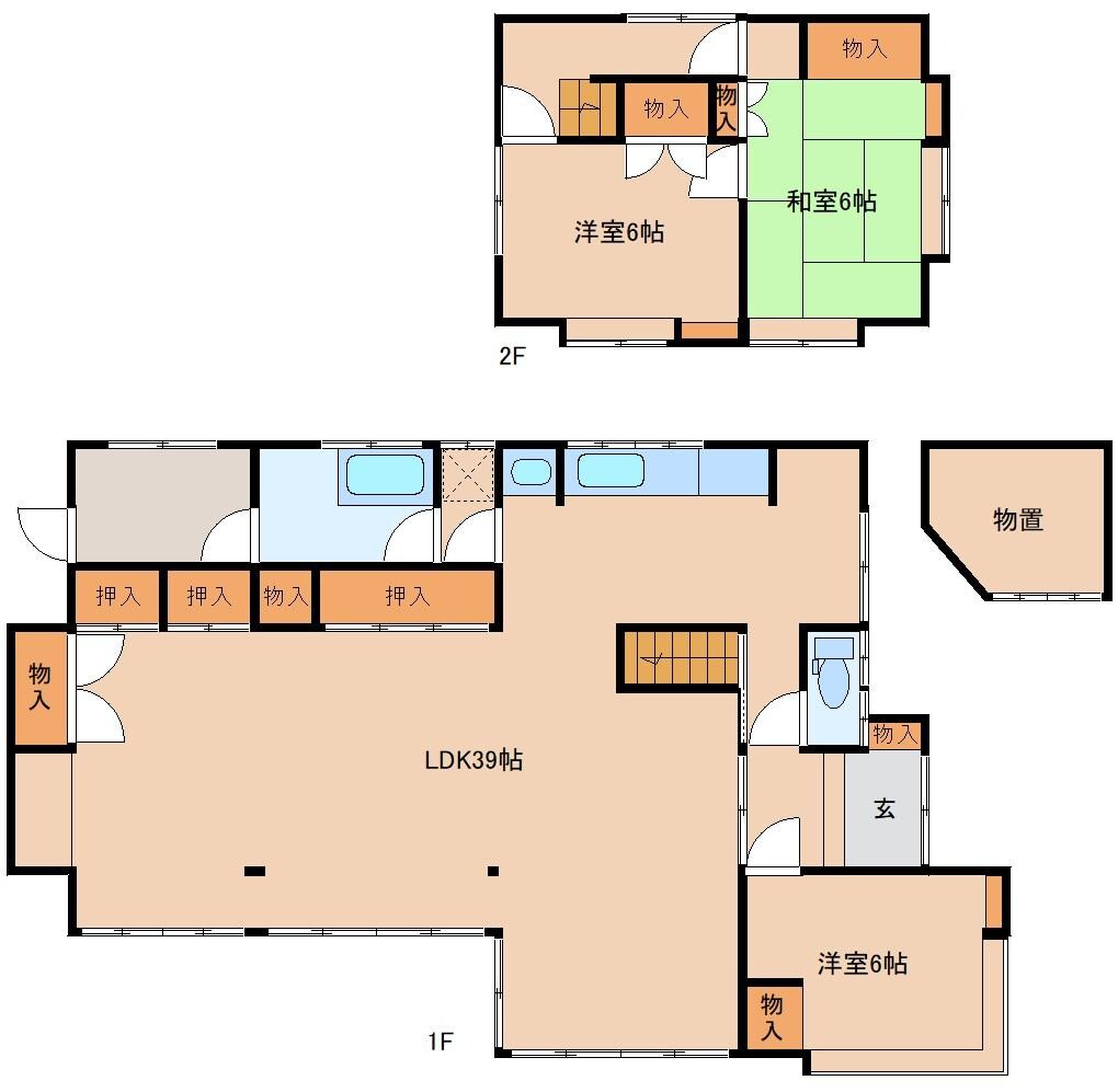 イーリス北町の物件間取画像