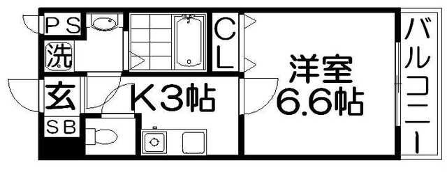 サンライズ大和田の物件間取画像