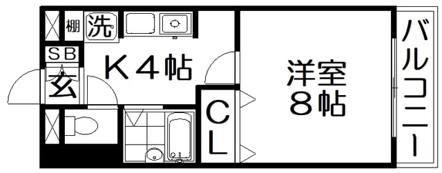 レコルト香里の物件間取画像