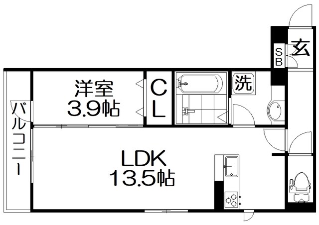 Avenirの物件間取画像