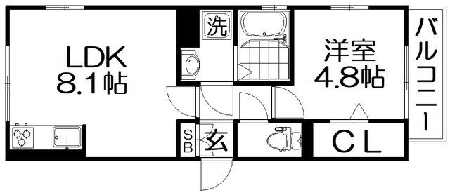 モン レーヴの物件間取画像