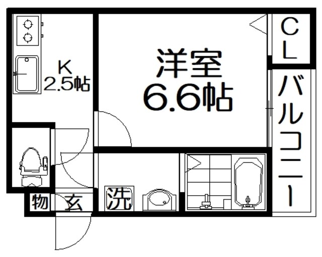 プレゾンの物件間取画像