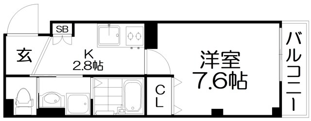 （仮）寝屋川市早子町ハイツの物件間取画像