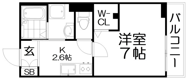 （仮）寝屋川市早子町ハイツの物件間取画像