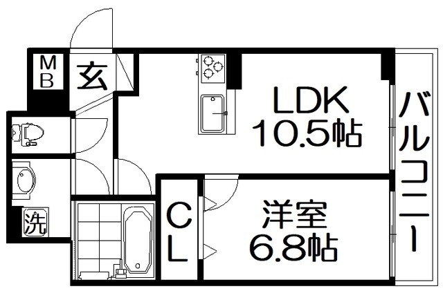 アルコバレーノの物件間取画像