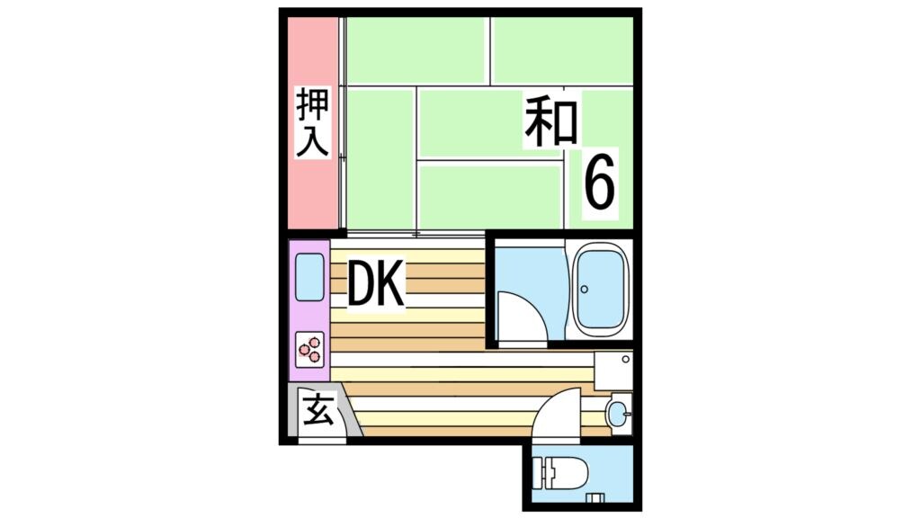 OKマンションの物件間取画像