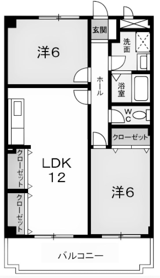 マウンテンハイツの物件間取画像