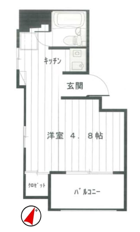 花隈駅 徒歩2分 5階の物件間取画像