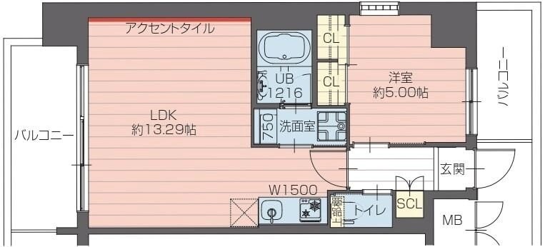 プレジオさくら夙川の物件間取画像
