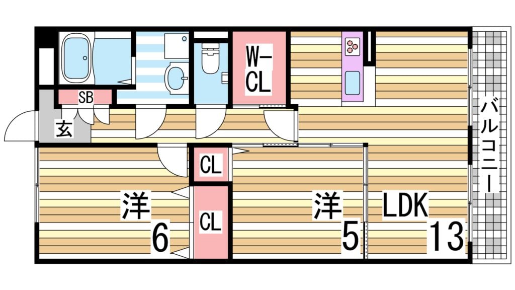 ガーデンコートの物件間取画像