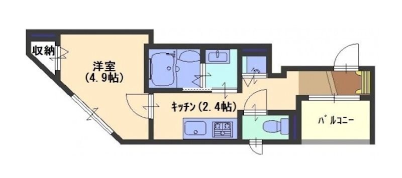 ビアンカ元町の物件間取画像