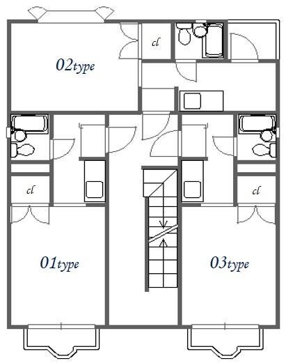 アメニティハイツ上ヶ原壱番館の物件間取画像