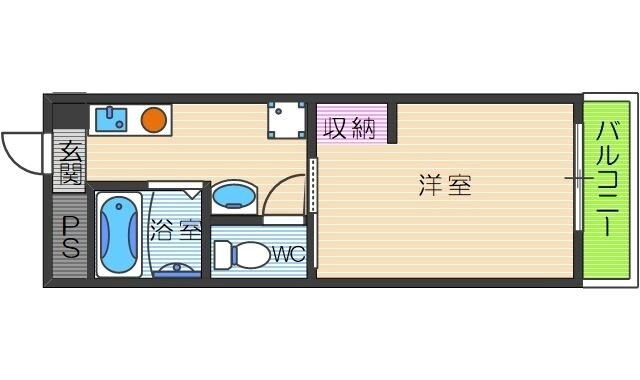 LakiaApartment夙川の物件間取画像