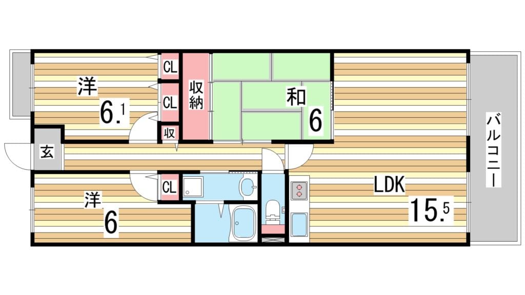 岡本駅 徒歩10分 1階の物件間取画像