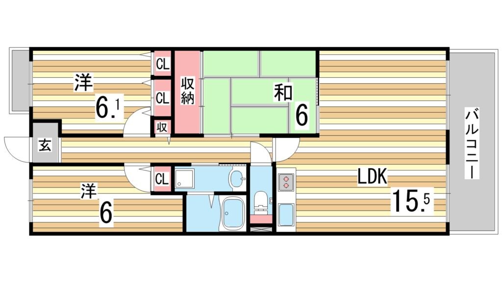 岡本駅 徒歩10分 2階の物件間取画像