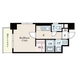 プライマル西宮夙川の物件間取画像