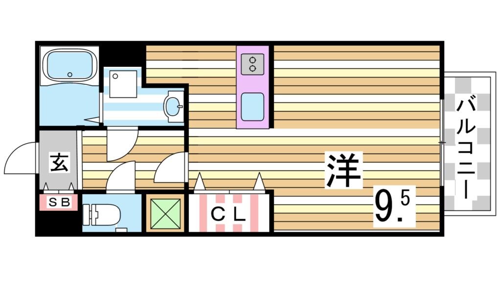 大石駅 徒歩7分 2階の物件間取画像