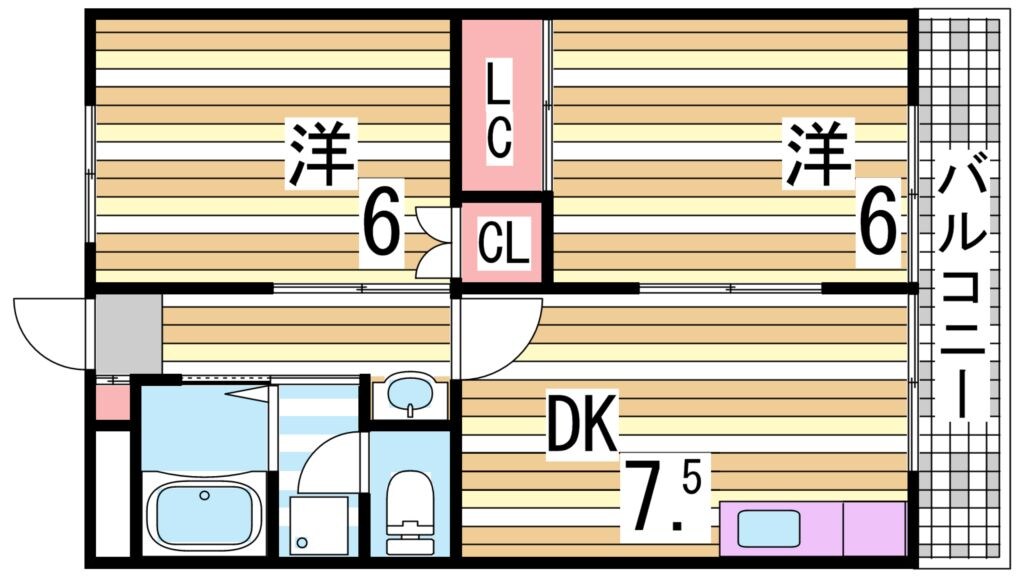 谷上駅 徒歩1分 4階の物件間取画像