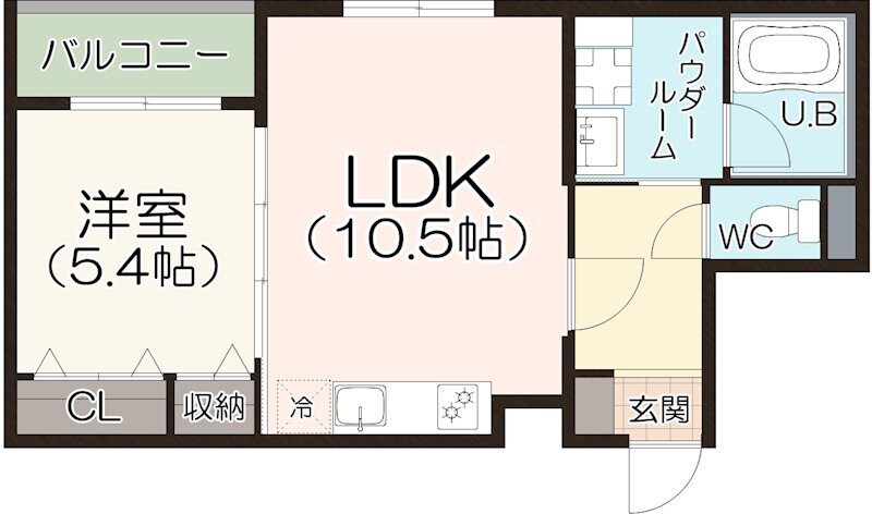 アークメゾン王子公園の物件間取画像
