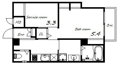 エヌエムキャラントドゥの物件間取画像