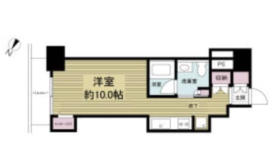 三ノ宮駅 徒歩7分 11階の物件間取画像