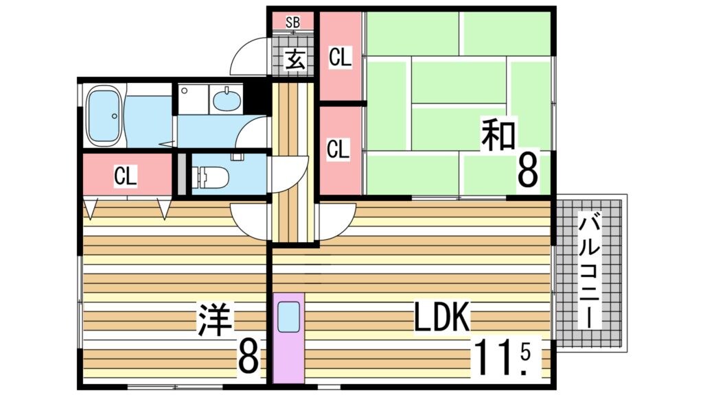 道場南口駅 徒歩20分 2階の物件間取画像