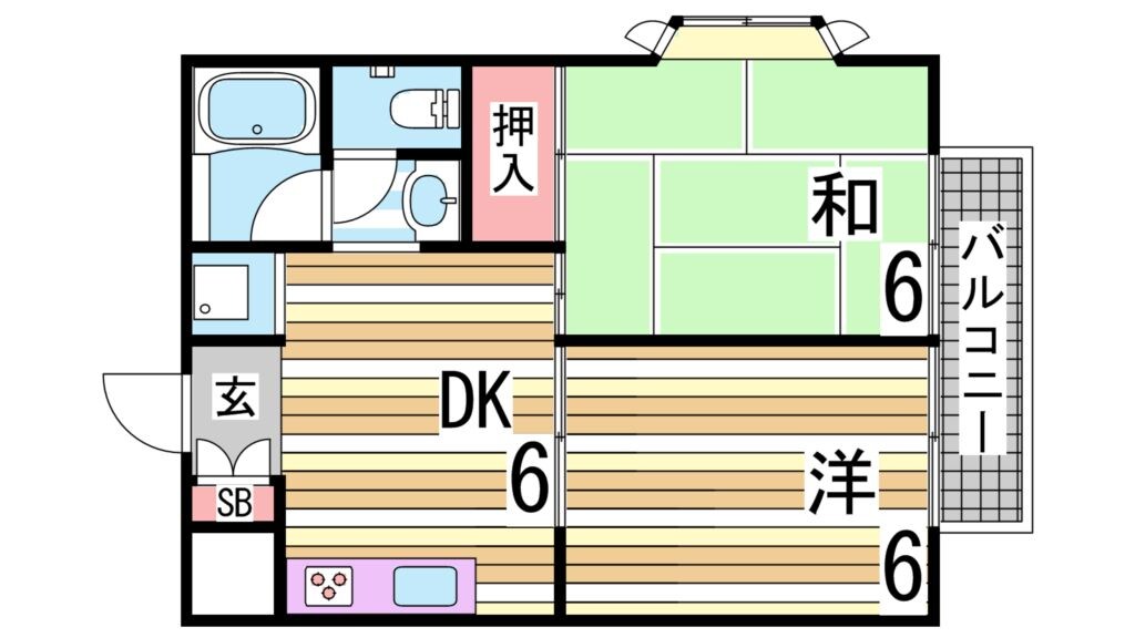 伊川谷駅 バス17分  漆山下下車：停歩3分 2階の物件間取画像