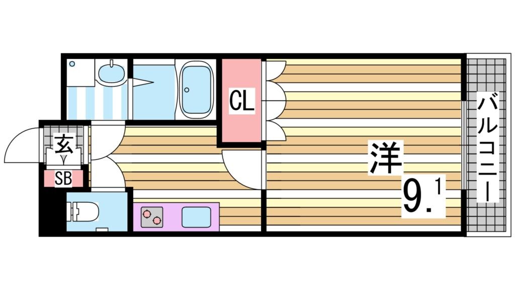 Eternalの物件間取画像