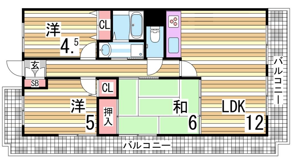 須磨駅 バス20分  神の脇下車：停歩2分 2階の物件間取画像