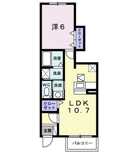 サワーパルシェの物件間取画像