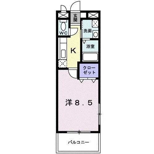 春日野道駅 徒歩5分 2階の物件間取画像