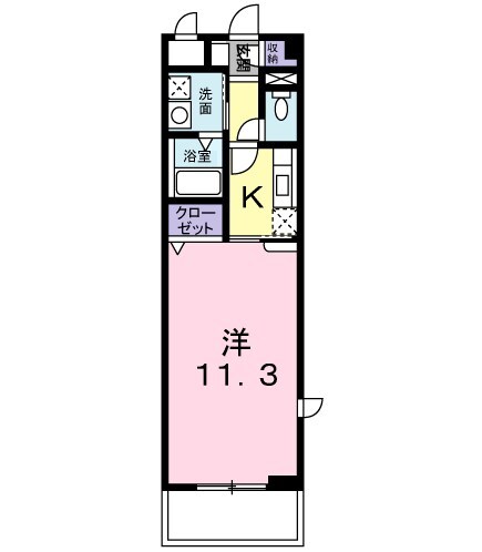 トゥールモンドの物件間取画像