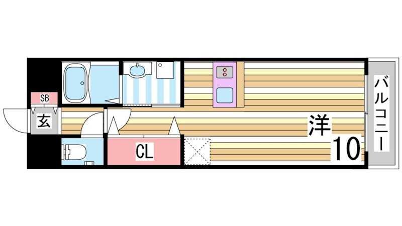 プラチナコートの物件間取画像